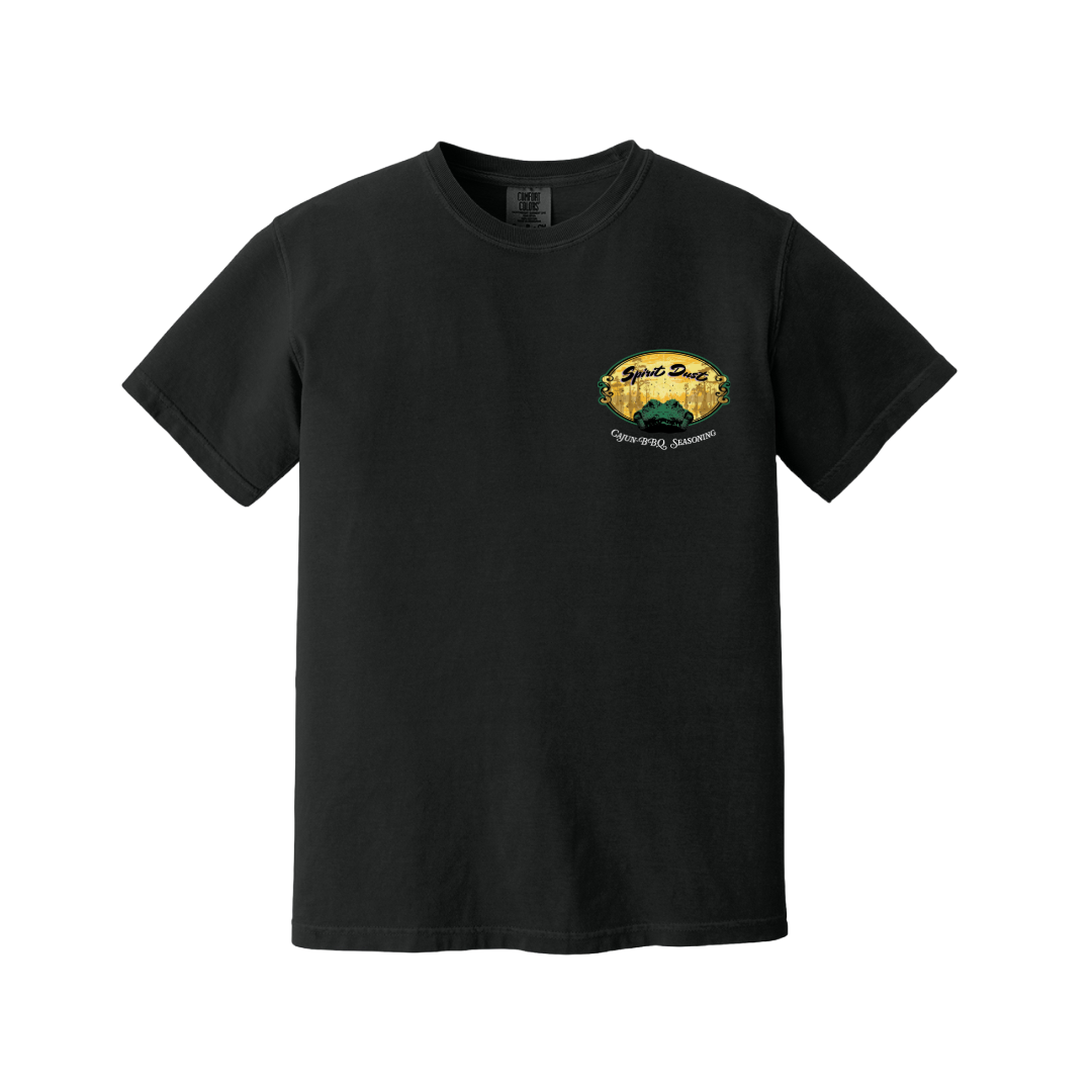 Spirit Dust Mardi Gras Tee Black