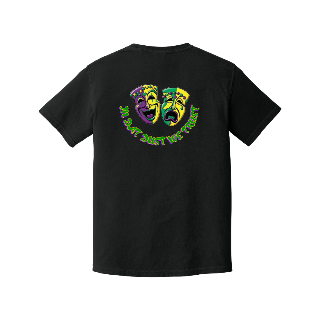 Spirit Dust Mardi Gras Tee Black